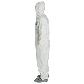 【未使用】MELTED BUTTER SWAN COVERALL 12-18m DuPont Tyvek 400 TY127SWH Respirator Fit Coverall, 2X-Large